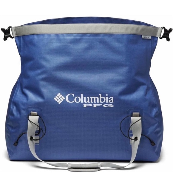 Columbia PFG Xl Blue & Gray Duffle Bag NWT - Picture 2 of 8